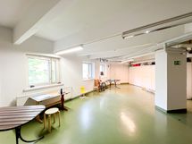 Taloyhtiössä on myös oma harrastehuone.