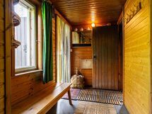 Pihasauna pukuhuone