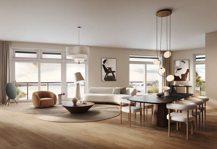 Kerrostalo, 4H+KT+S, 115 m², Westend - Näkymä 3