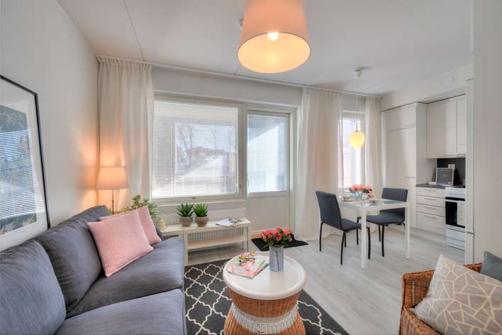 Kerrostalo, 1h + avok + p, 36 m², Kirveskoski, Pornainen