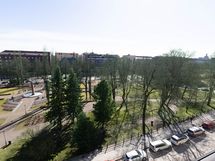 Kevätkuva Sibeliuksen puistosta 2