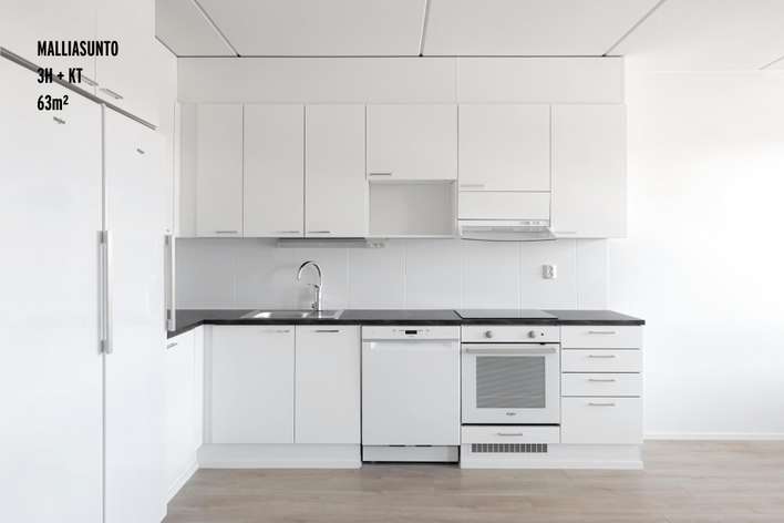 Kerrostalo, 3h+kt, 63 m², Laajasalo - Näkymä 3