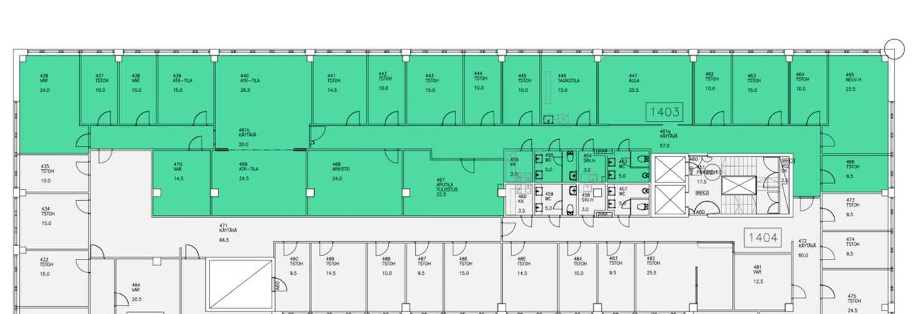 Liiketila, 684 m², Herttoniemi – pohled 3