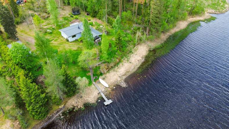 Loma-asunto, 2h, avokeittiö, alkovi, et, s, erillinen wc, autotalli, 80 m², Vilppula - Näkymä 2