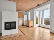 Olohuone ja keittiö - Vardagsrum och kök