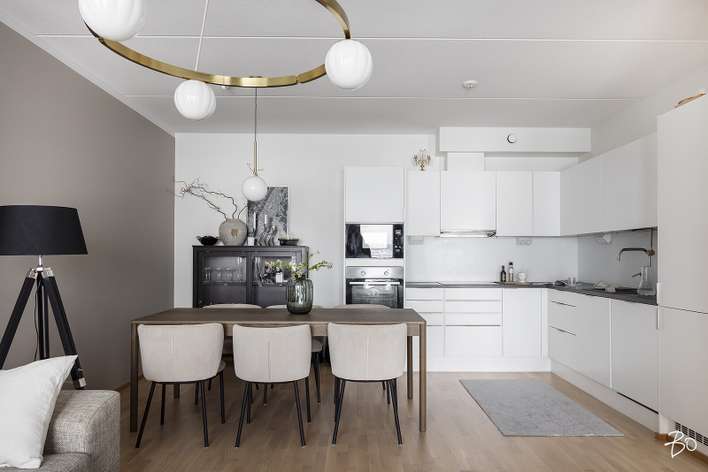 Kerrostalo, 3H, KT, S, Parveke (YJ: 3H+KT+S), 64 m², Jätkäsaari, Helsinki
