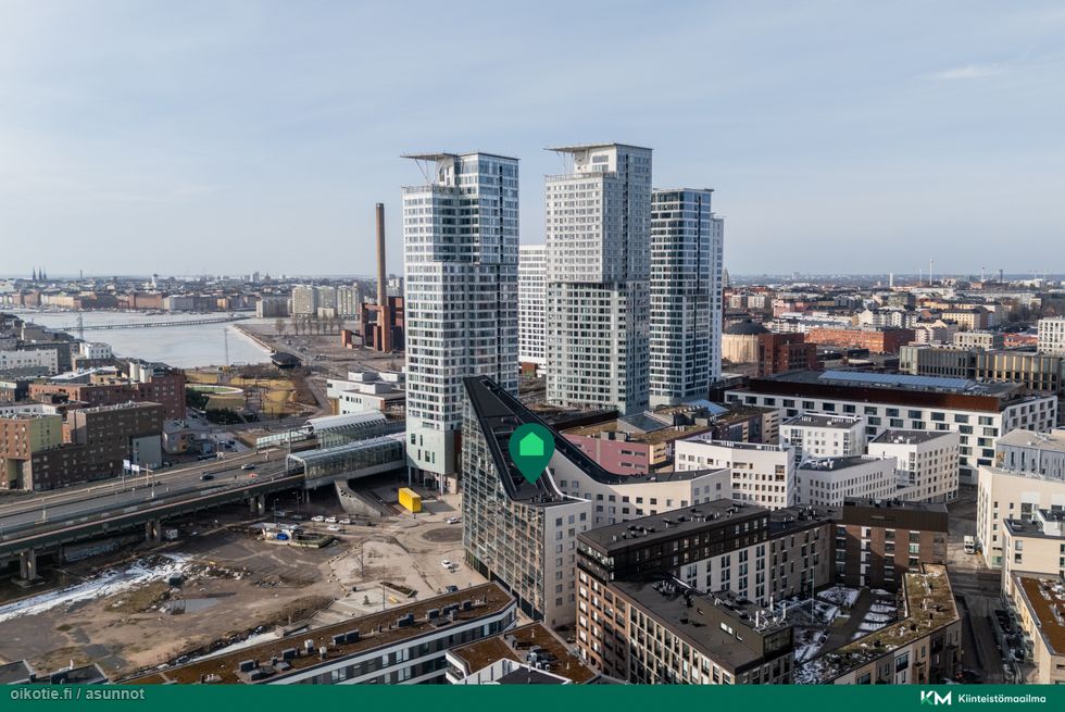 Kalasatamasta Sompasaaren suuntaan