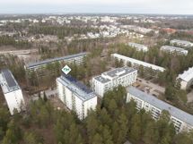 Ilmakuva Tuulimyllyntie 3:n lähialueesta