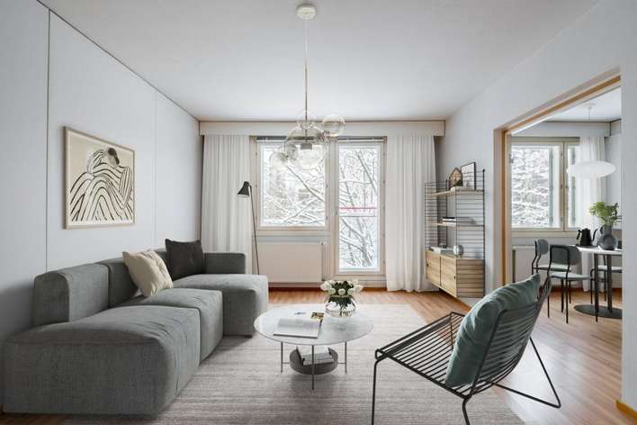 Kerrostalo, 3h+k+las.parv., 81,5 m², Lauttasaari, Helsinki