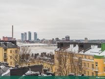 Näkymää Kalasataman tornitaloille