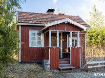 Saunarakennus tuvalla