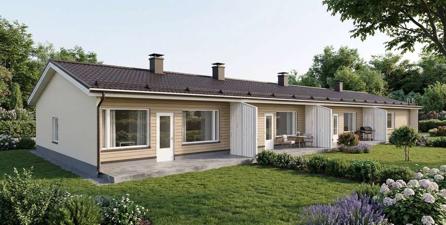 Rivitalo, 3h + s, 80 m², Roikola, Haapajärvi