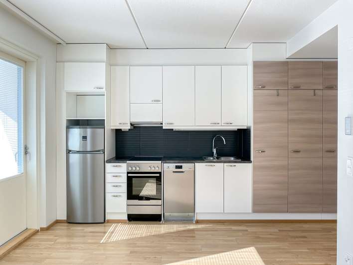 Kerrostalo, 1h, avok., kh, las.p, 25 m², Malski, Lahti
