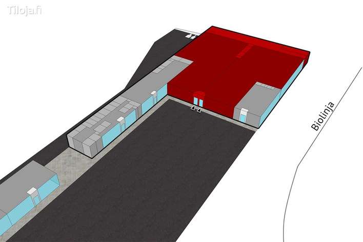 Liiketila, 1 755 m², Skanssi - View 2
