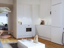 Asunto E32 (2h+kt 48,0 m2) - keittiötila