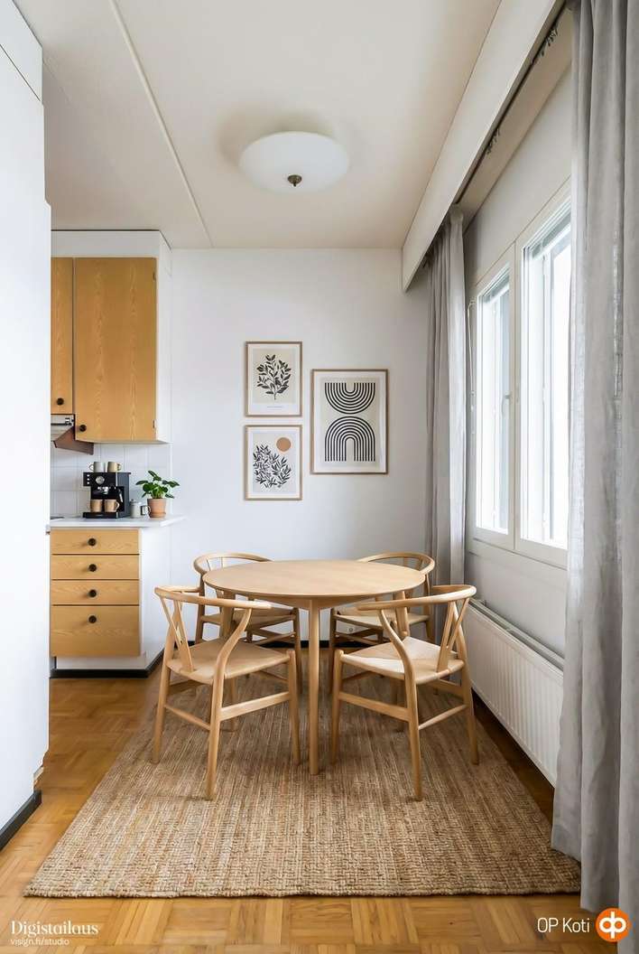 Kerrostalo, 1h + k, 31,5 m², Lassila, Helsinki