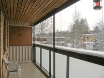 Lasitettu parveke