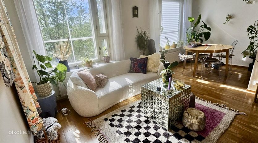 Loma-asunto, 2h + avok + s + p, 45 m², Pasila, Helsinki