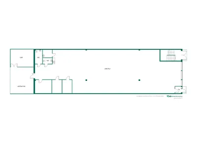 Toimitila, 311 m², Keskusta - Vista 2