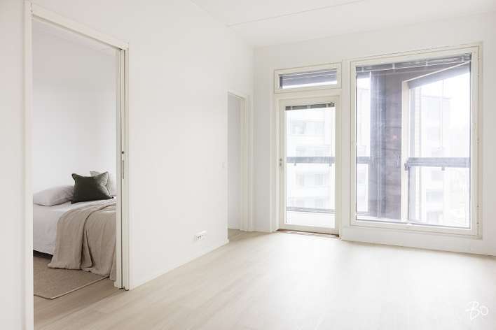Kerrostalo, 2h+kt+kph+lasitettu parveke (yj 2h+kt+parveke), 34,5 m², Henttaa – pohled 3