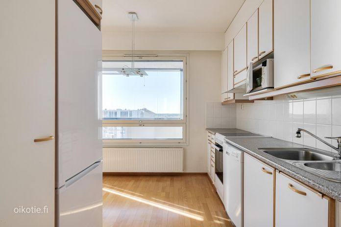Kerrostalo, 2h, k, kph, s, wc, vh. Lasitettu parveke, 50 m², Kouvola - Näkymä 6