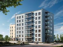 Tampereen Vieno asettuu omalle tontilleen Pyhäjärven äärelle.