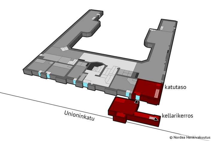 Liiketila, 32 m², Kaartinkaupunki - Näkymä 4