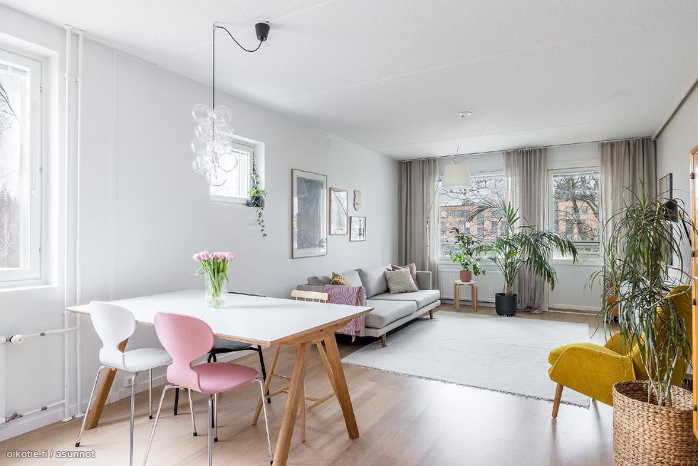 Olohuone ja ruokailutila