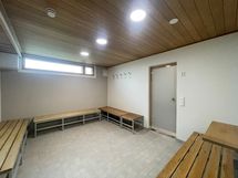 yhtiön vastasaneerattu saunaosasto