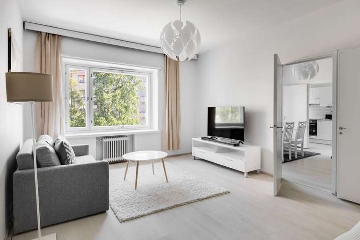 Kerrostalo, 2h + k + alkovi, 58,5 m², Lauttasaari - Näkymä 2