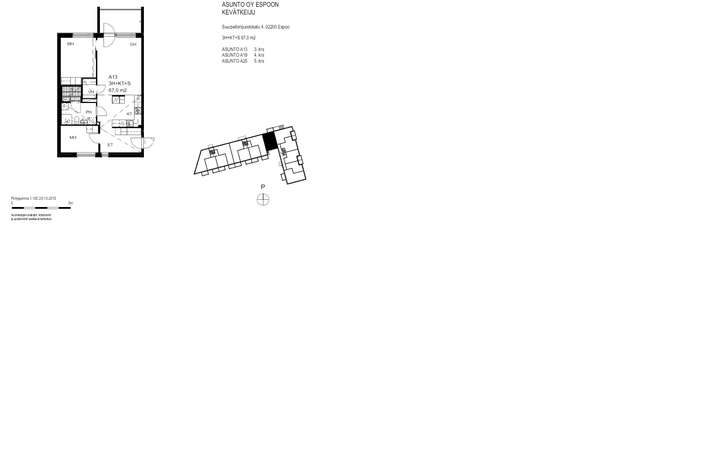 Kerrostalo, 3 H + KT + S, 67 m², Suurpelto - Näkymä 2
