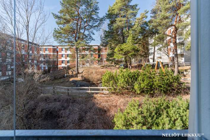 Kerrostalo, 4h,avok,kph/khh,wc, las.parveke, 89,5 m², Kuitinmäki - Näkymä 4