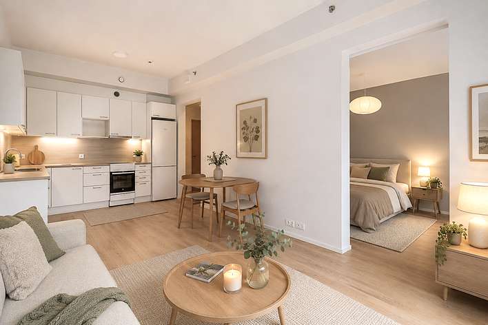Kerrostalo, 2h+kt, 56 m², Malminkartano, Helsinki