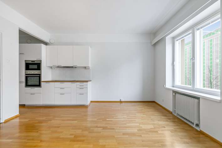 Kerrostalo, 2h, avokeittiö, 38 m², Töölö - Näkymä 4