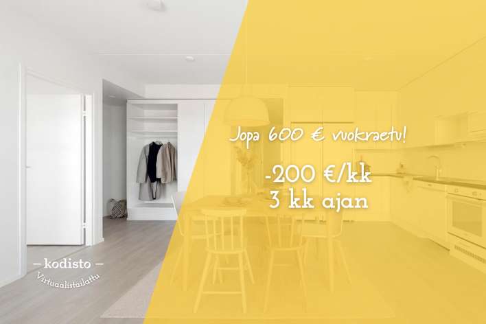 Kerrostalo, 3h+kt, 63 m², Laajasalo