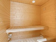 vähän käytetty sauna