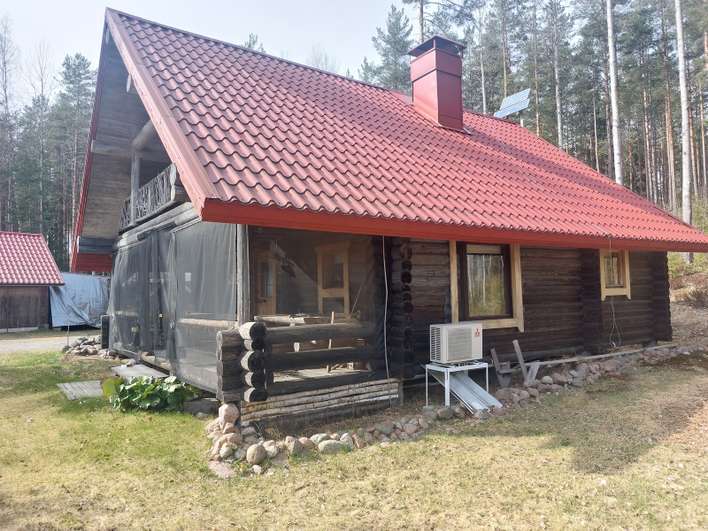 Loma-asunto, tupa, 2 makuusoppea, 2 wc, oleskelutila, patio ja parveke, 100/116 m², Jaala - Näkymä 2