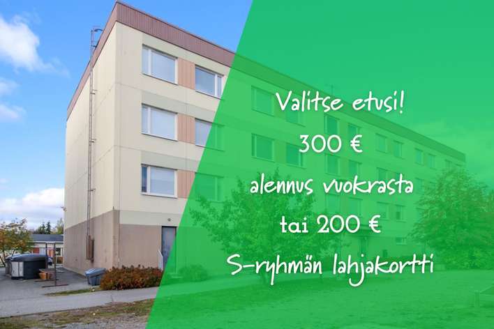 Kerrostalo, 2h+k, 60 m², Lielahti, Tampere