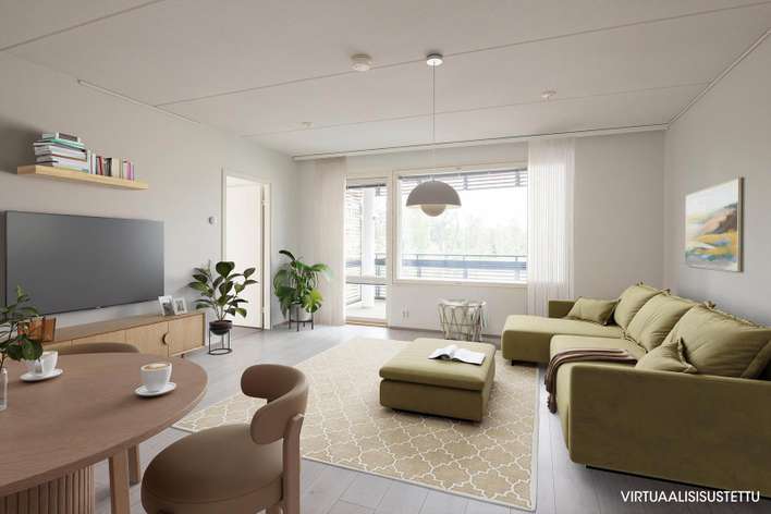 Kerrostalo, 3H+KT, 70,5 m², Kruunuvuorenranta - Näkymä 2