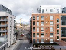 Tämän hetkistä näkymää parvekkeelta