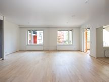 Keittiö on vasemmalla