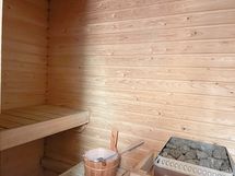 Oma sauna, kuinka ihanaa!