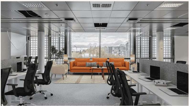 Liiketila, 277,5 m², Ruoholahti - Näkymä 4