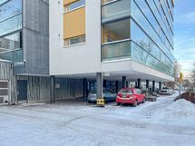 Talo on siisti ja moderni.