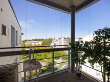 Lasitettu parveke