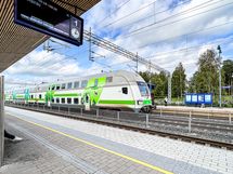 Rautatieasemalle kävelee kymmenessä minuutissa!