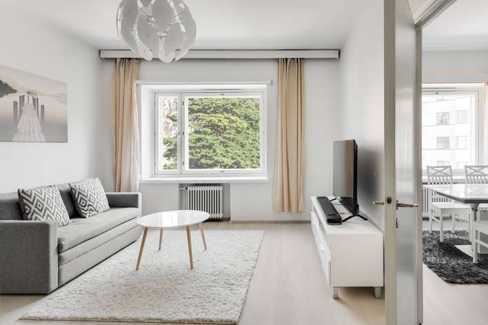 Kerrostalo, 2h + k + alkovi, 58,5 m², Lauttasaari