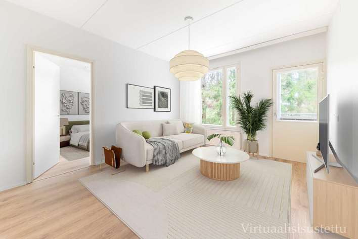 Kerrostalo, 2H+K+S, 55,5 m², Jouppi, Espoo