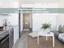 Taiteilija A47, malliasunto 8 vesileima