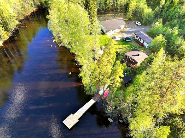Omakotitalo, Oh, k, 2mh, kph, khh, wc, s + rantasauna + talousrakennus, 100/108 m², Mäntyharju, Mäntyharju